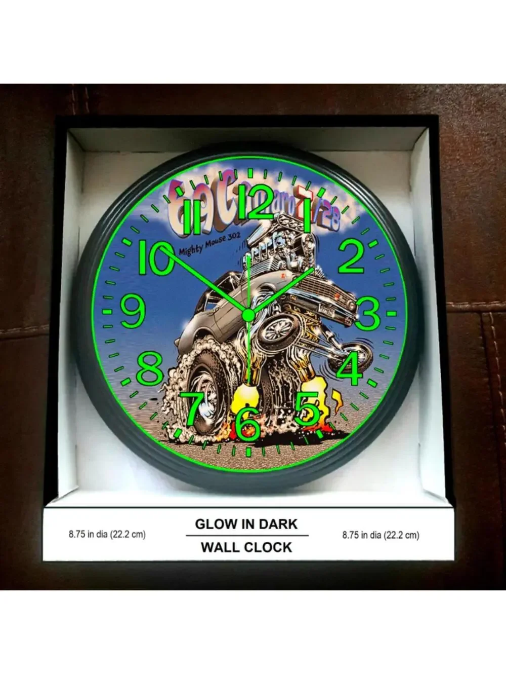 1969 Camaro Z/28 Glow In The Dark Garage Shop Mechanic Wall Clock New!